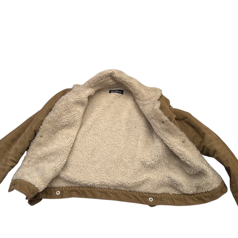 Vintage Earl Jean Corduroy Sherpa Jacket Size S